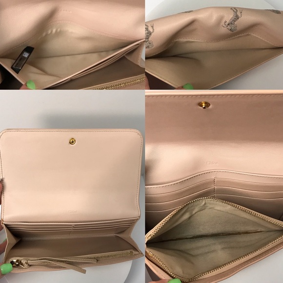 Chloé Rare Horse Embroidered Leather Continental Wallet 😍🐴❤️ - Picture 11 of 17
